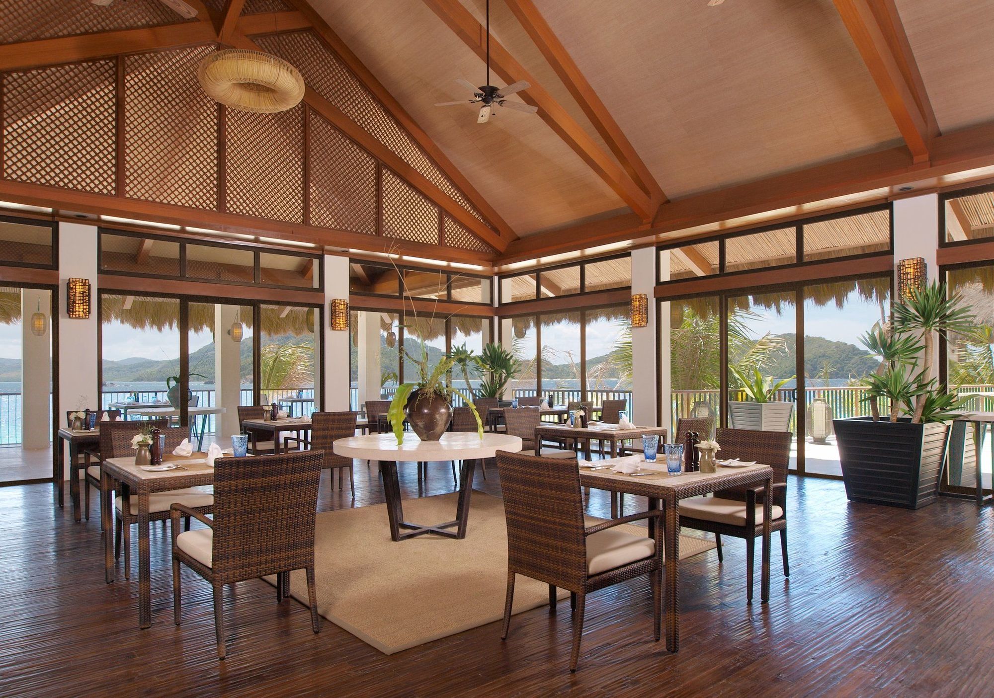 El Nido Resorts Pangulasian Island Restoran fotoğraf